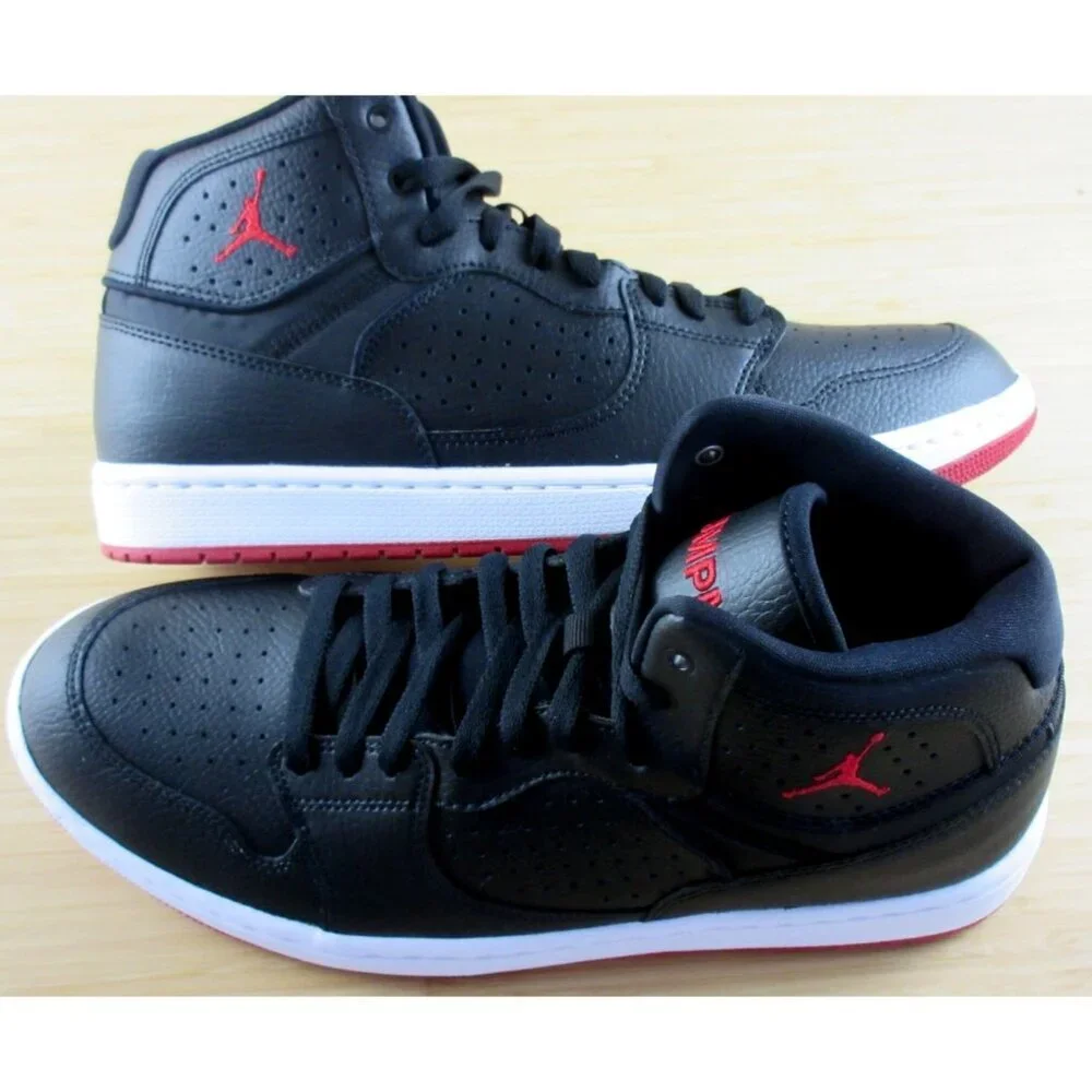 Men's Jordan Access Basketball Shoes Black Gym White Sizes NIB AR3762 001